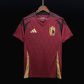Belgium Home Soccer Jersey UEFA Euro 2024 - Red