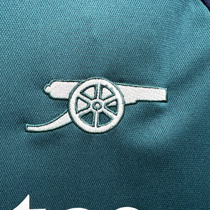 Arsenal Bukayo Saka 7 Long Sleeve Third Soccer Jersey 2023/24