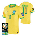 Brazil Adriana 11 Home Soccer Jersey World Cup 2023