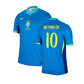 Brazil Neymar Jr 10 Away Soccer Jersey 2024/25