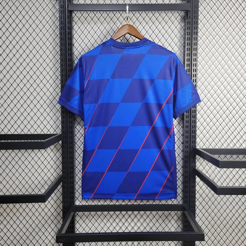 Croatia Away Soccer Jersey UEFA Euro 2024
