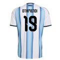 Argentina Nicolas Otamendi 19 Home Soccer Jersey World Cup 2026