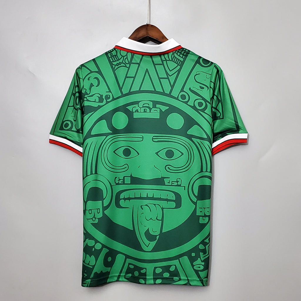 Mexico Retro Home Soccer Jersey World Cup 1998