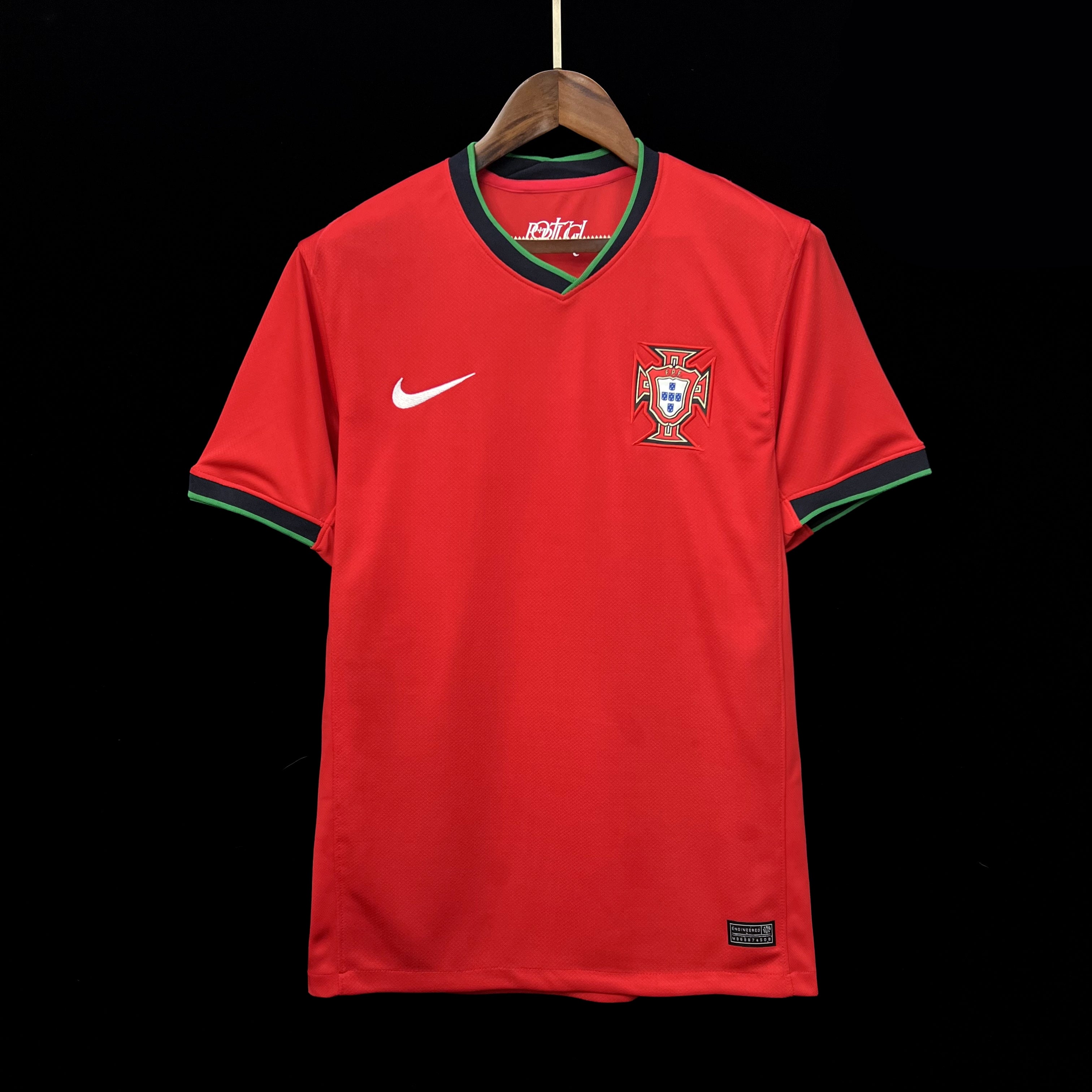 Portugal Pepe 3 Home Soccer Jersey Euro 2024