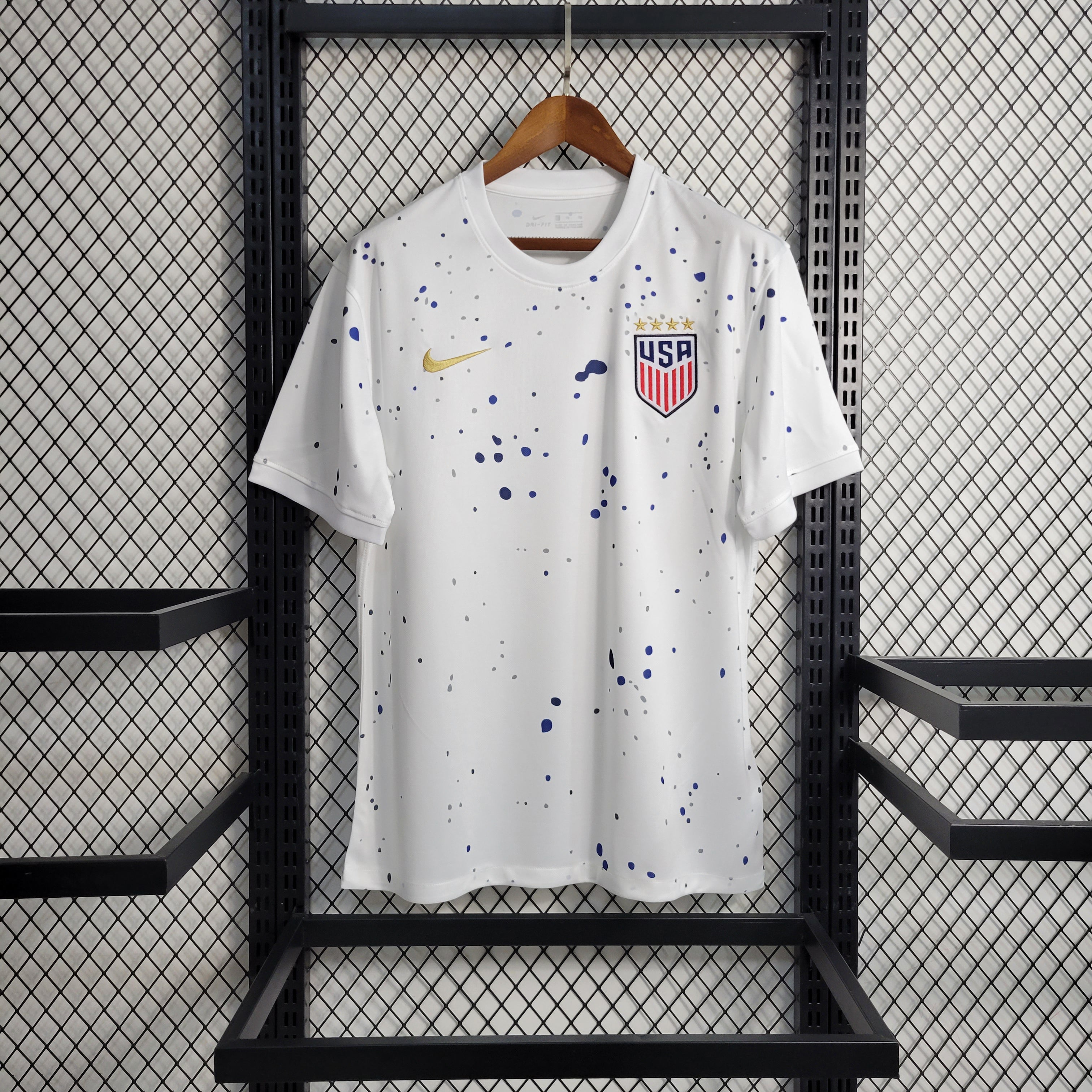 USA Emily Fox 23 Home Soccer Jersey - World Cup 2023
