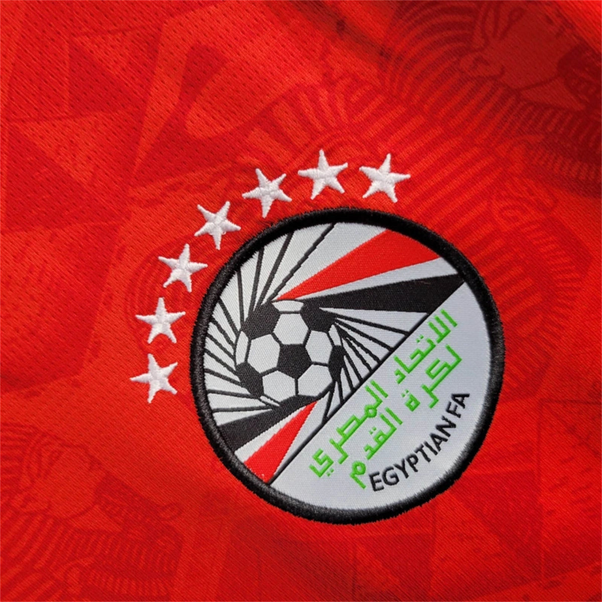 Egypt Mohamed Salah 10 Home Soccer Jersey 2024/25