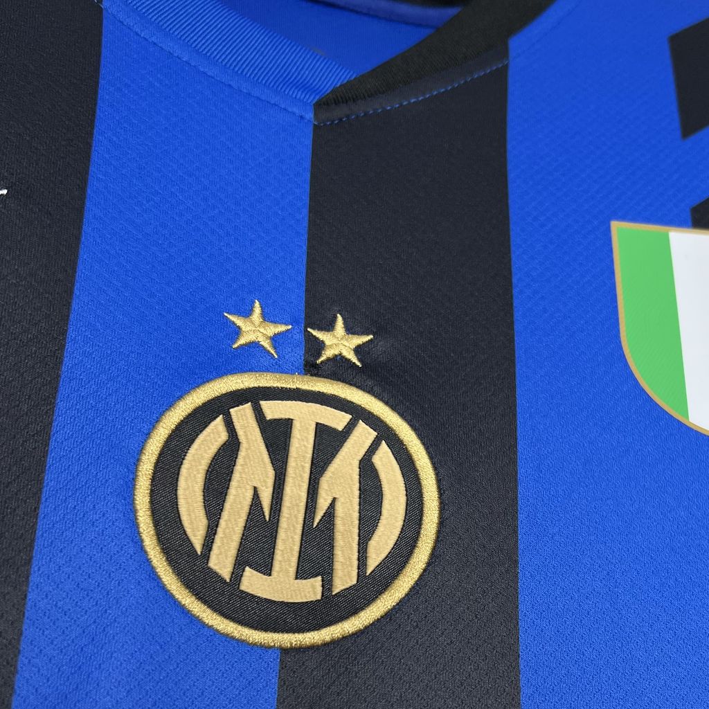 Inter Milan Lautaro Martinez 10 Home Soccer Jersey 2024/25