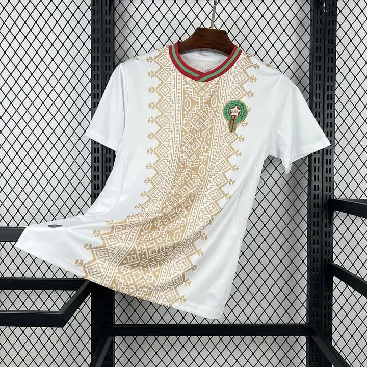Morocco Hakim Ziyech 7 Away Soccer Jersey World Cup 2026