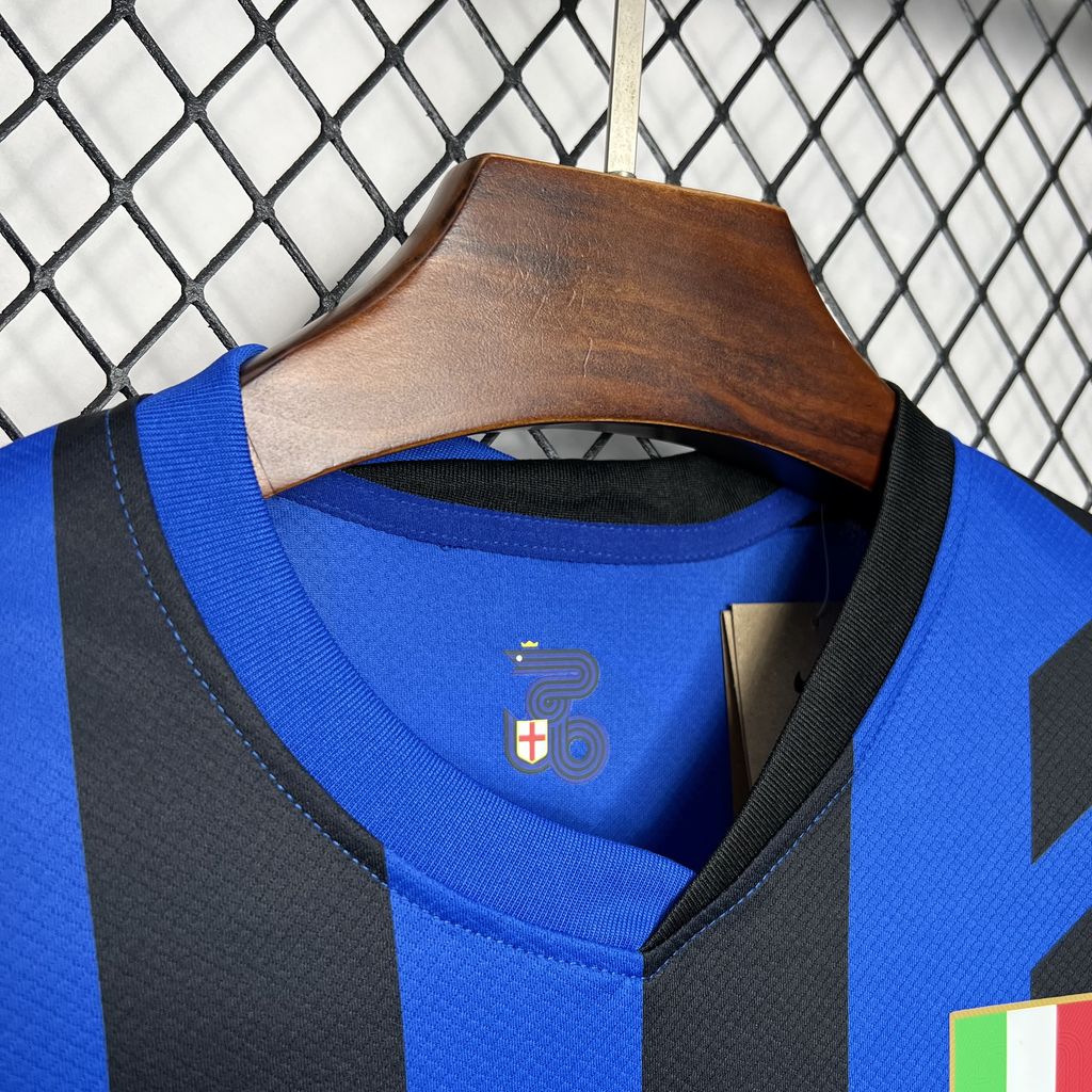 Inter Milan Lautaro Martinez 10 Home Soccer Jersey 2024/25