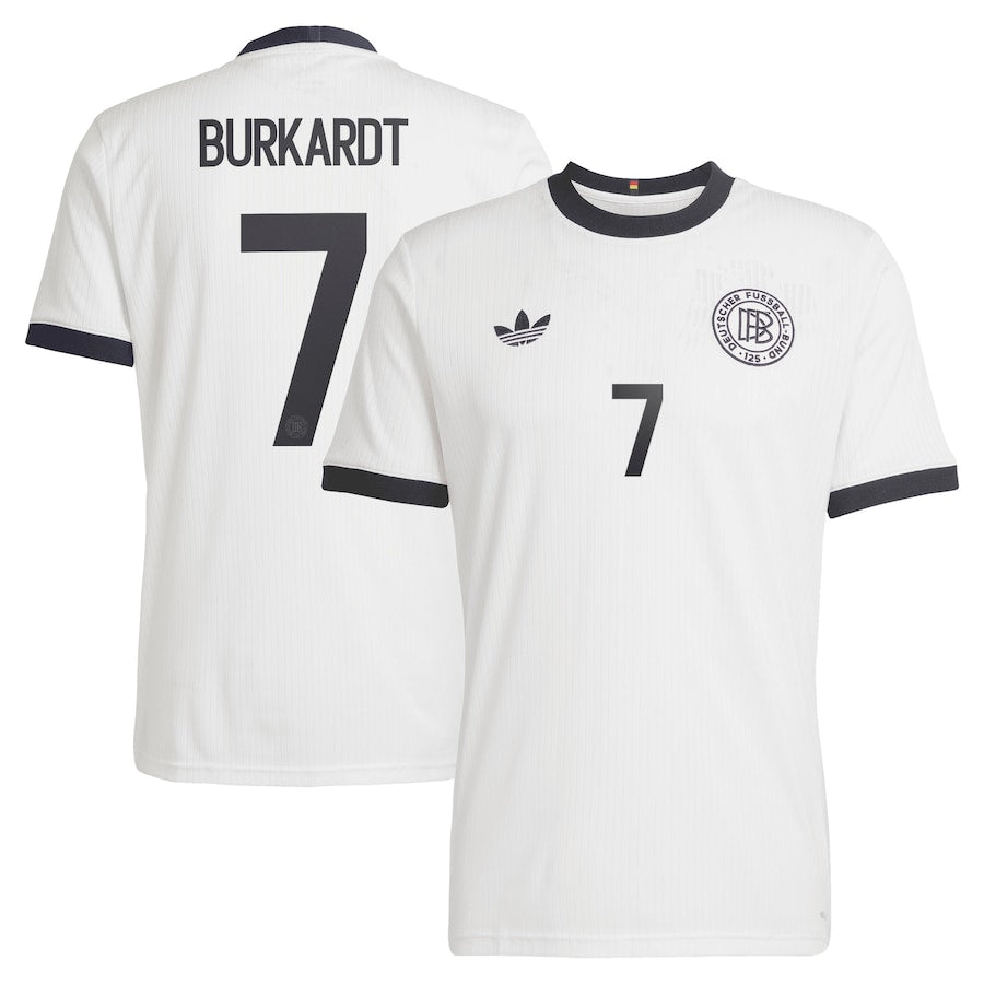 Germany Jonathan Burkardt 7 Home Soccer Jersey 2024-2025