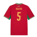 Morocco Nayef Aguerd 5 Home Soccer Jersey World Cup 2026