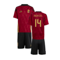 Belgium Dries Mertens 14 Kids Home Soccer Jersey Euro 2024