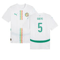 Senegal Idrissa Gueye 5 Home Soccer Jersey 2024/25