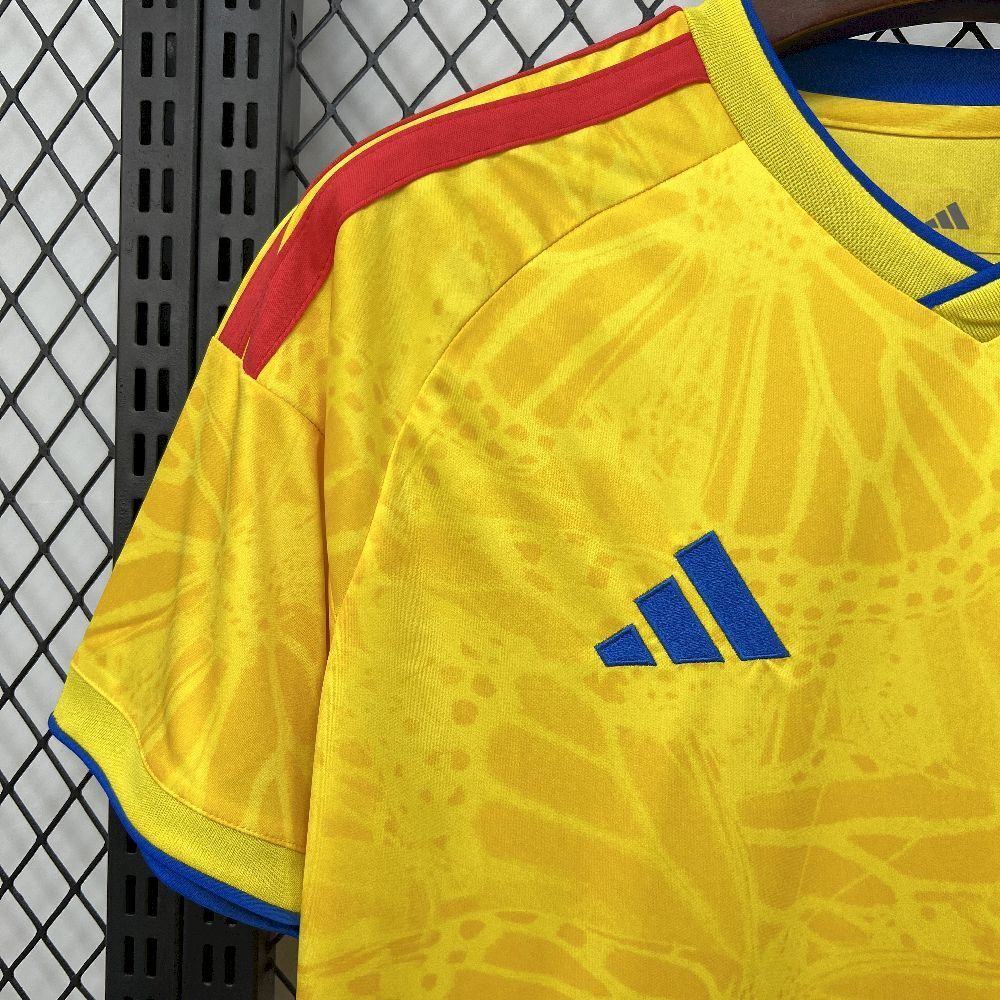 Colombia Yerry Mina 13 Home Soccer Jersey World Cup 2026