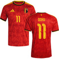 Belgium Jeremy Doku 11 Home Soccer Jersey World Cup 2026