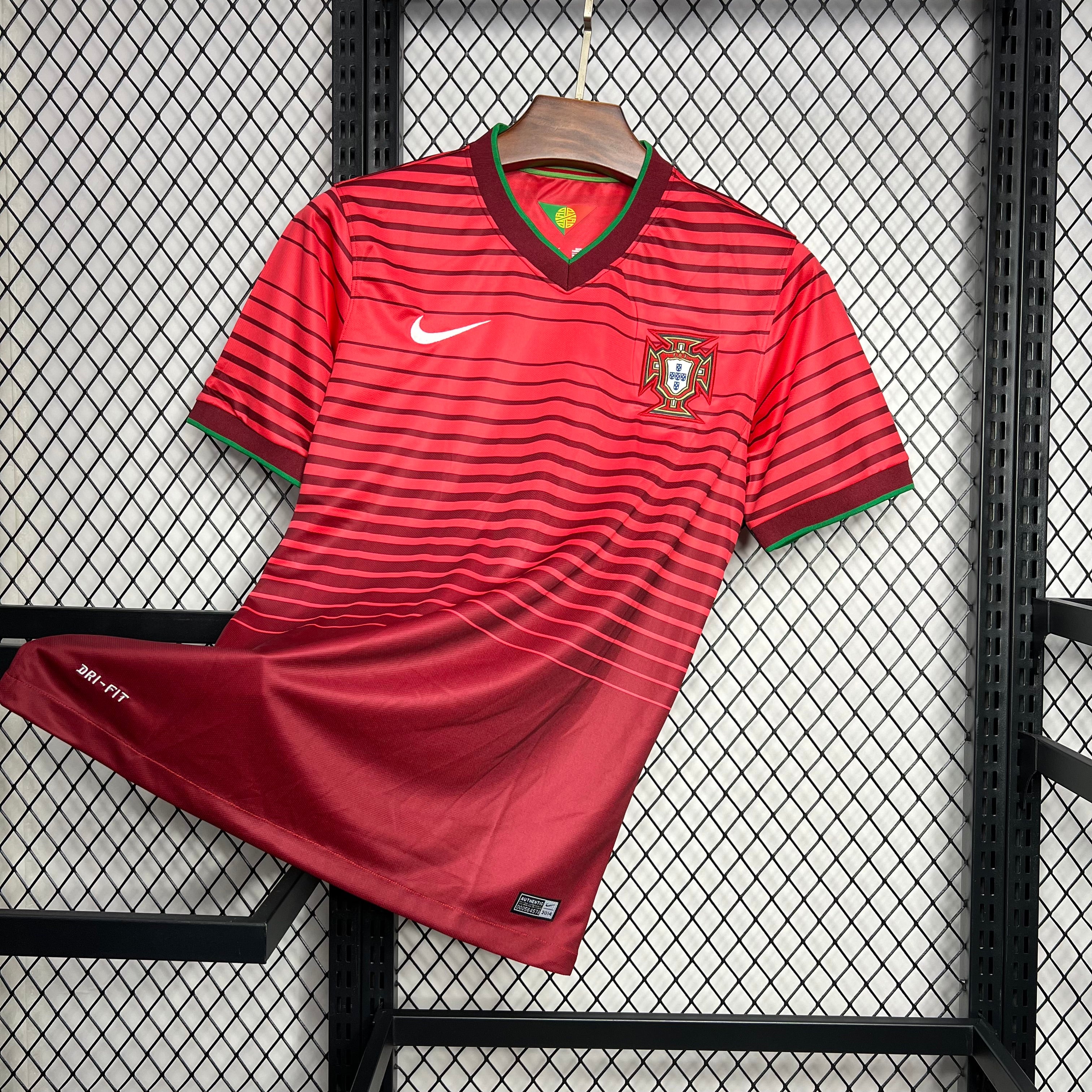Portugal Cristiano Ronaldo 7 Retro Home Soccer Jersey World Cup 2018