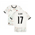 Portugal Rafael Leão 17 Away Soccer Jersey 2025/26