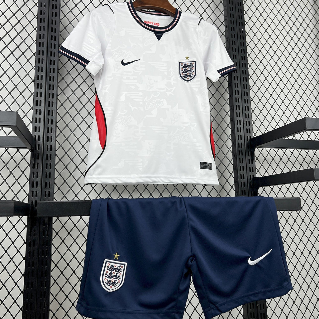 England Kids Home Soccer Jersey World Cup 2026