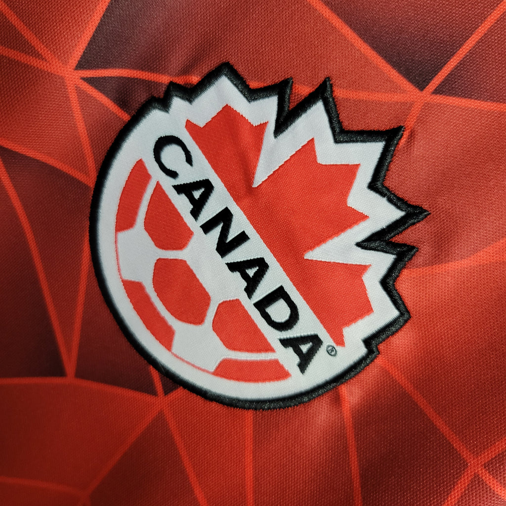 Canada Julia Grosso 7 Home Soccer Jersey World Cup 2023