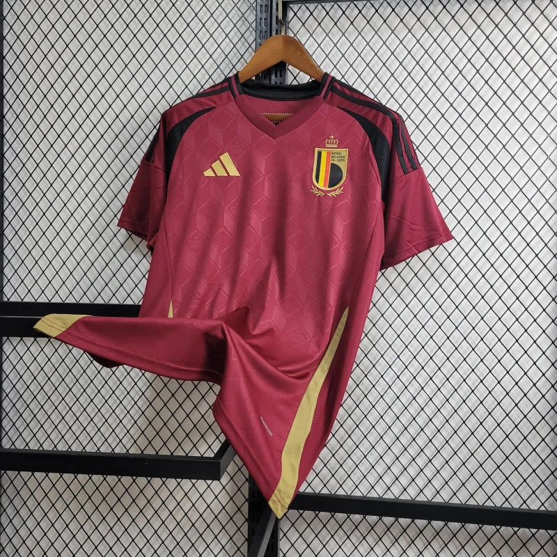 Belgium Axel Witsel 6 Home Soccer Jersey UEFA Euro 2024