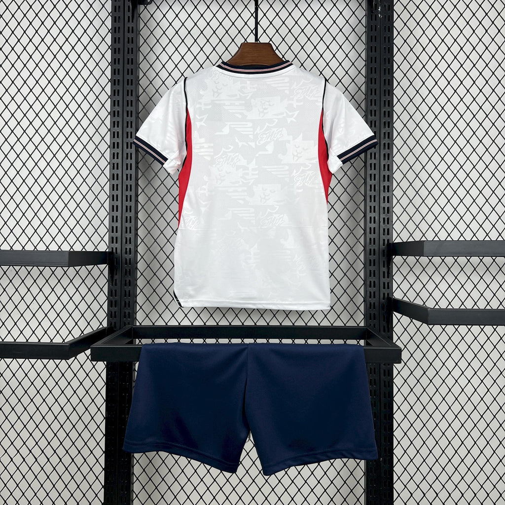 England Kids Home Soccer Jersey World Cup 2026