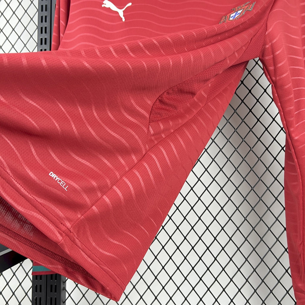 Portugal Long Sleeve Home Soccer Jersey World Cup 2026