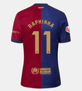 FC Barcelona Raphinha 11 Home Soccer Jersey 2024/25