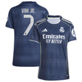 Real Madrid Vini Jr. 7 Women's Away Soccer Jersey 2025-2026