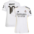 Real Madrid Kylian Mbappé 10 Women's Home Soccer Jersey 2025-2026