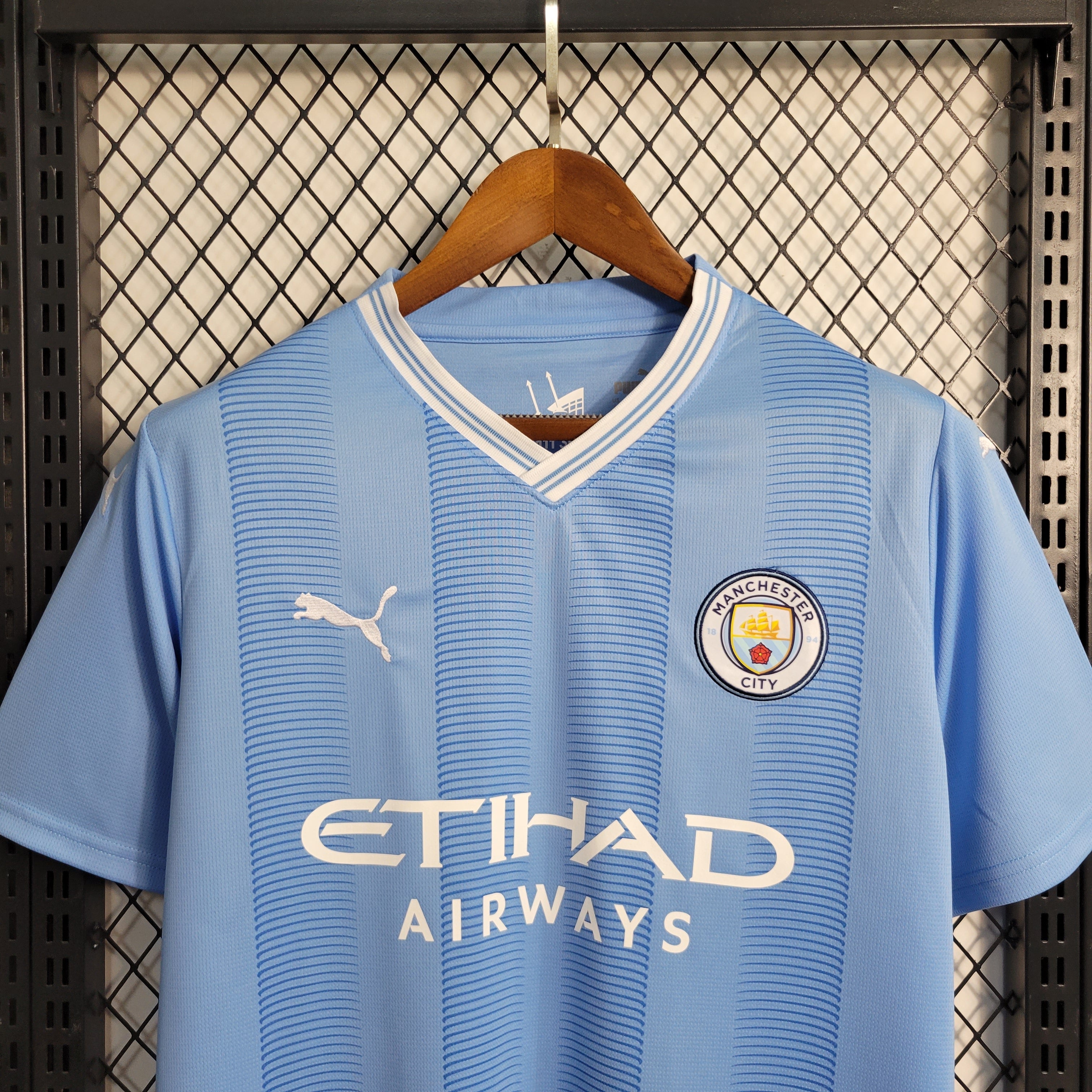 Man City Erling Haaland 9 Home Soccer Jersey 2023/24