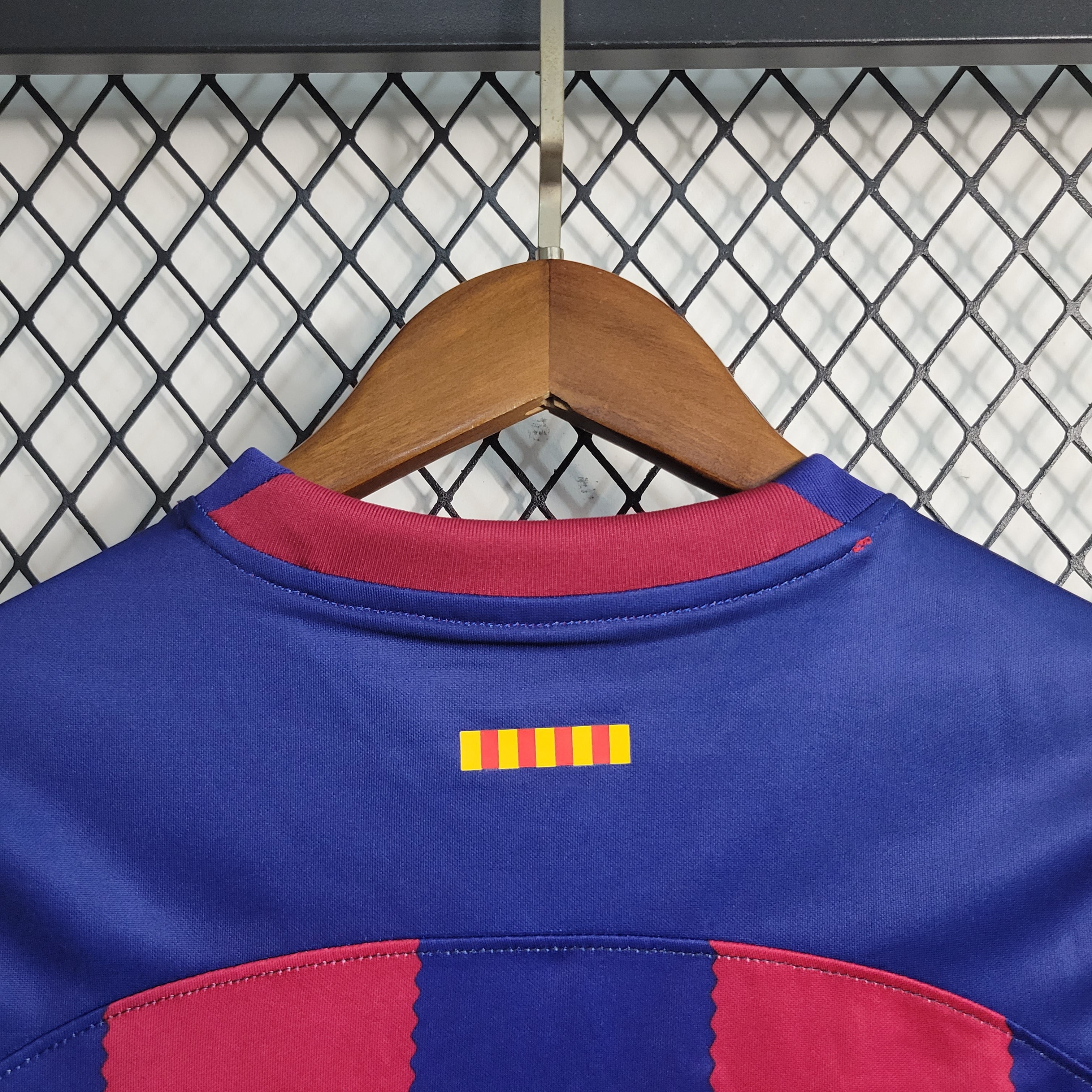 FC Barcelona Lamine Yamal 27 Kids Home Soccer Jersey 2023/24