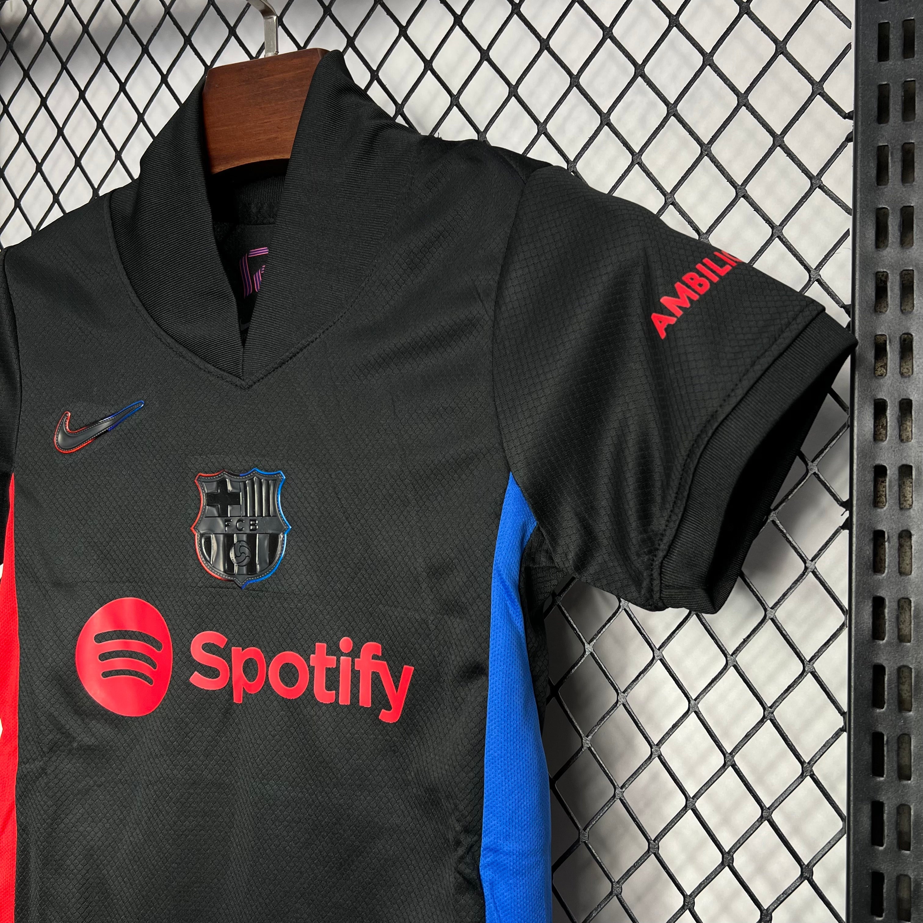 FC Barcelona Lamine Yamal 19 Kids Away Soccer Jersey 2024/25