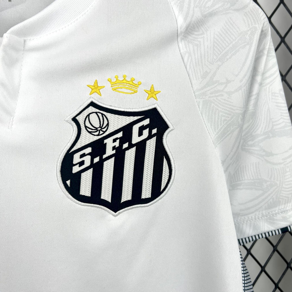 Santos Neymar Jr. 10 Home Soccer Jersey 2024/25