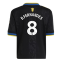 Manchester United Bruno Fernandes 8 Kids Third Soccer Jersey 2025-2026