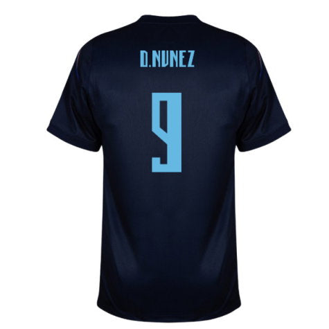 Uruguay Darwin Nunez 9 Away Soccer Jersey World Cup 2026