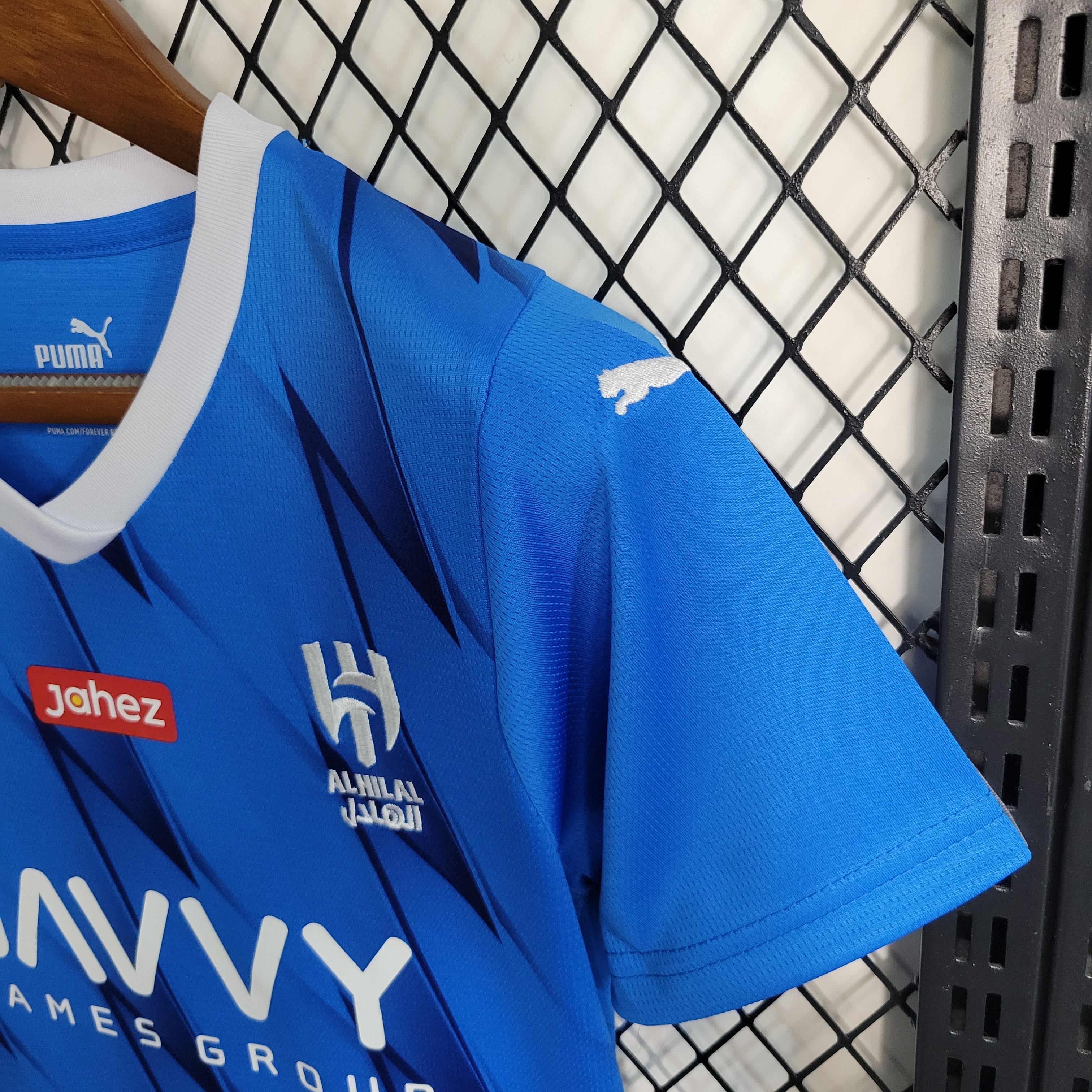 Al-Hilal Saudi Neymar Jr 10 Kids Home Soccer Jersey 2023/24