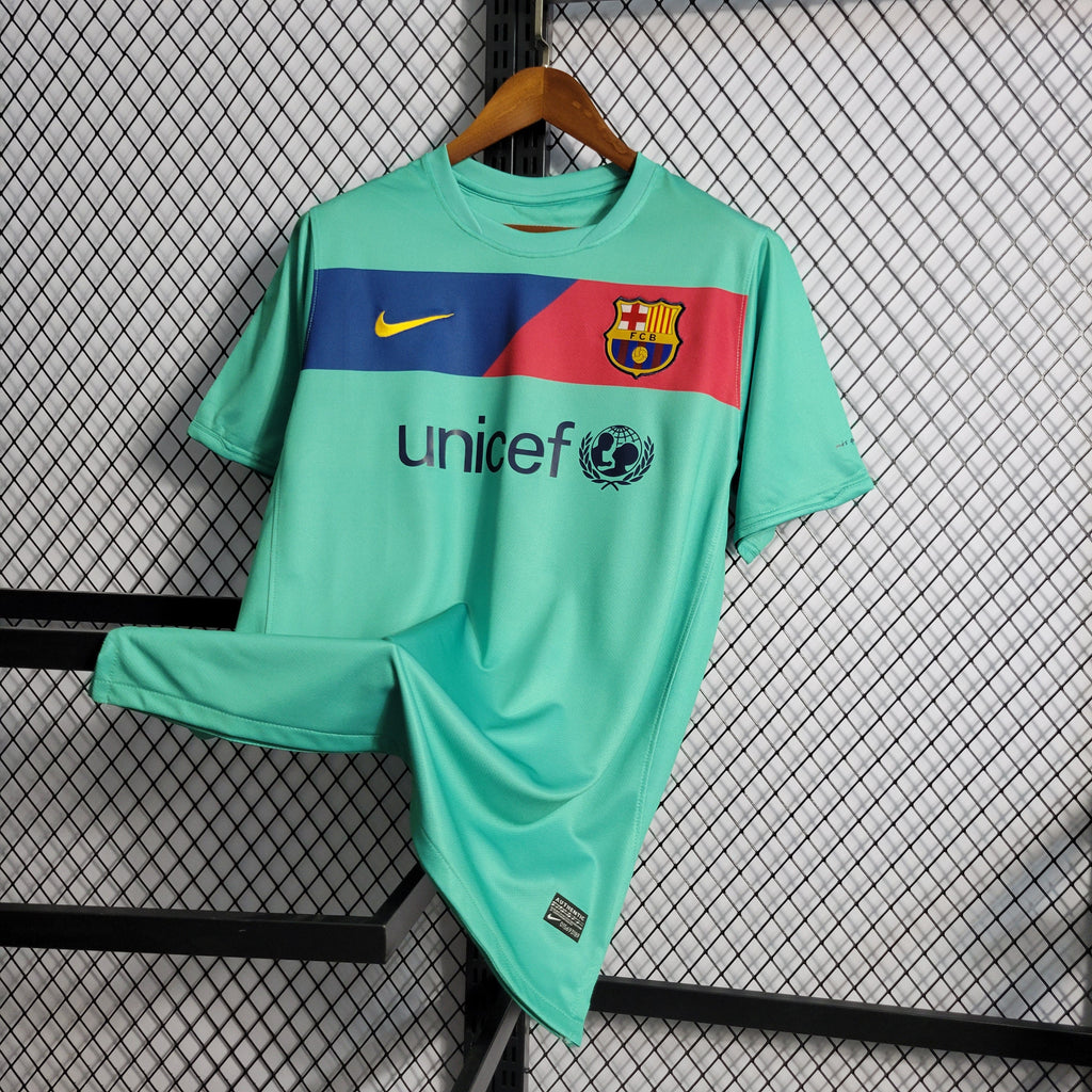 FC Barcelona Lionel Messi 10 Retro Away Soccer Jersey 2010-2011