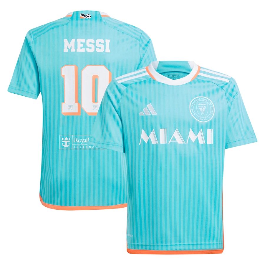 Inter Miami Lionel Messi 10 Third Kids Soccer Jersey 2024/25