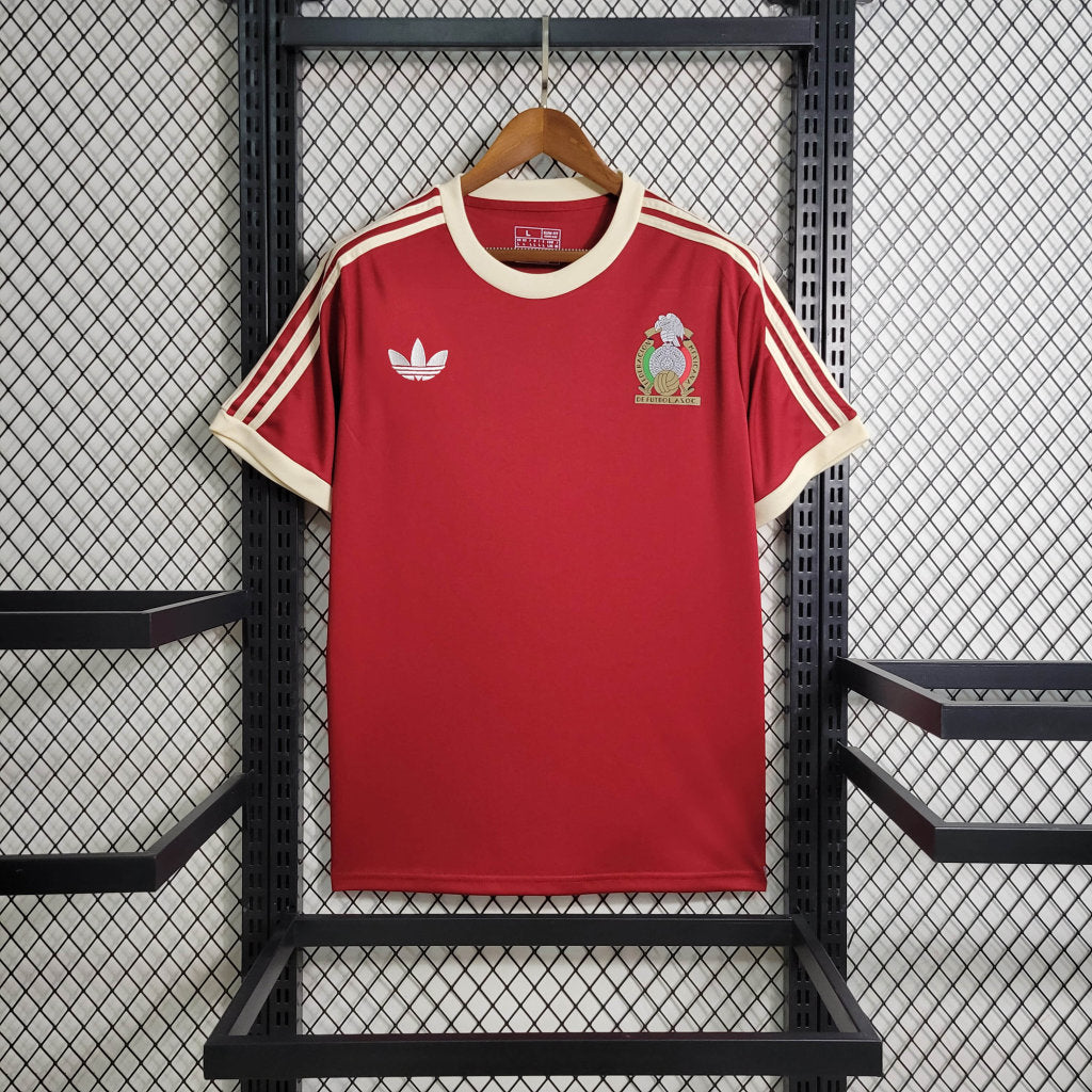 Mexico Retro Edition Soccer Jersey 2024/25 - Red