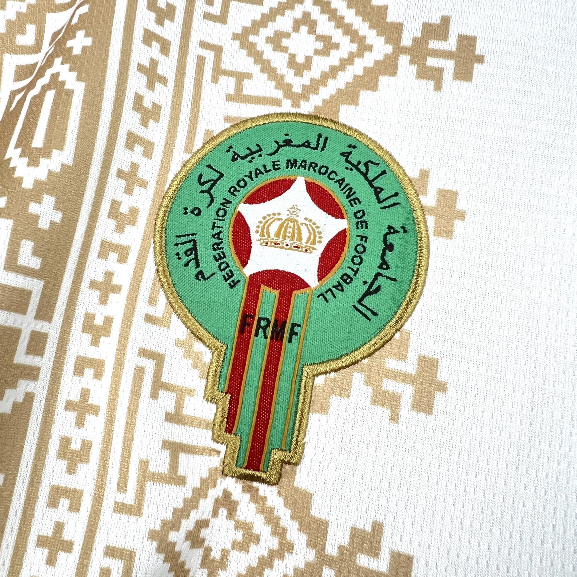 Morocco Azzedine Ounahi 8 Away Soccer Jersey World Cup 2026