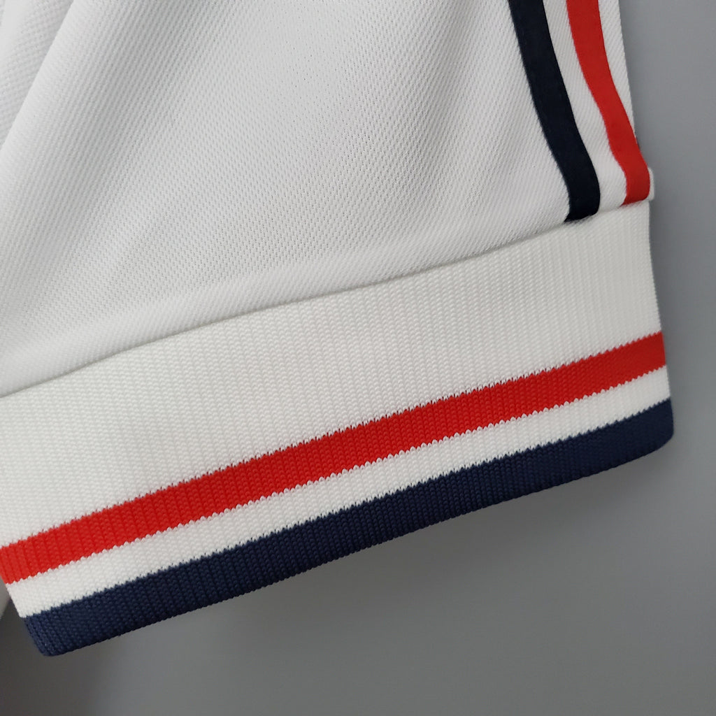France Away Retro Soccer Jersey World Cup 1998