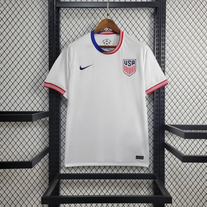 USA Weston McKennie 8 Home Soccer Jersey 2024/25