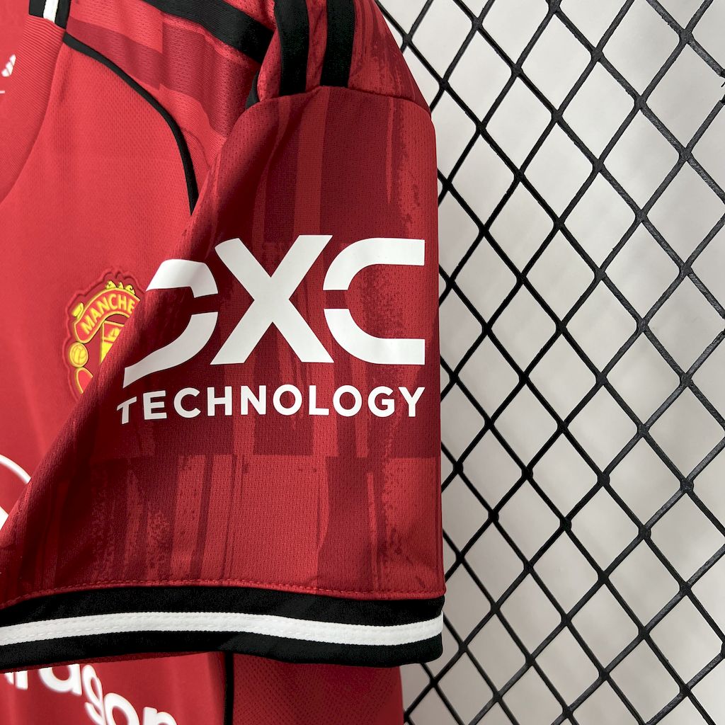 Manchester United Bruno Fernandes 8 Home Soccer Jersey 2025-2026
