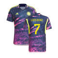 Columbia Luis Díaz 7 Away Soccer Jersey 2023/24 - Women's World Cup 2023