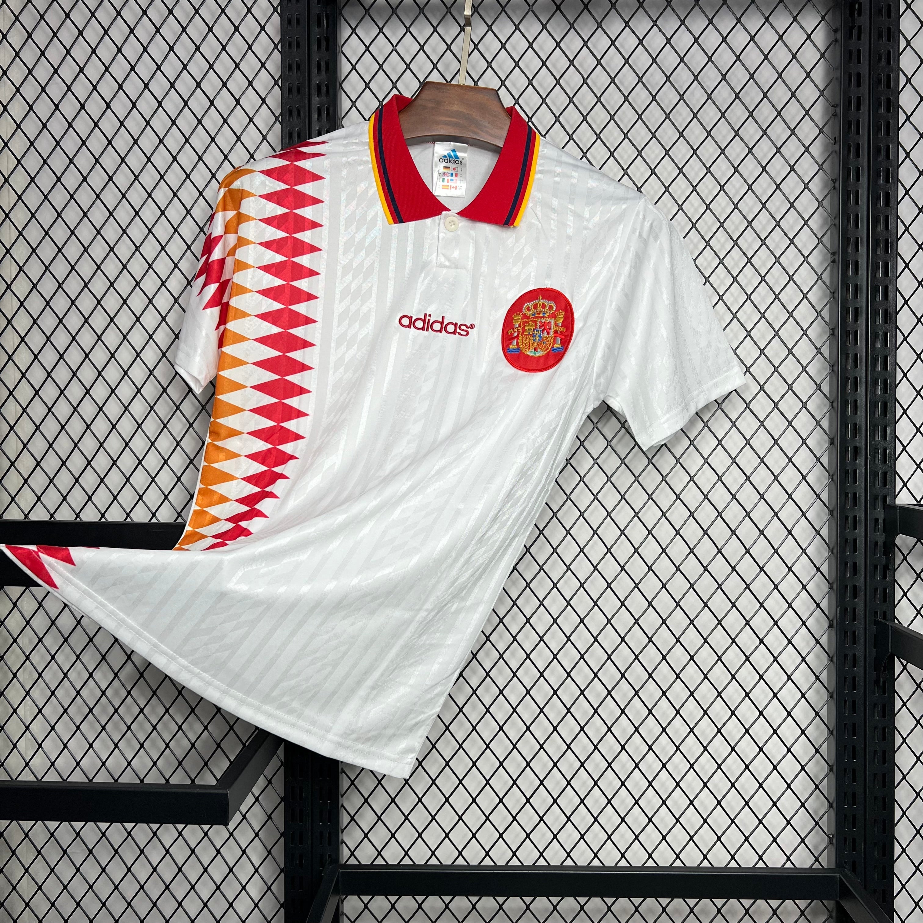 Spain Retro Away Soccer Jersey World Cup 1994
