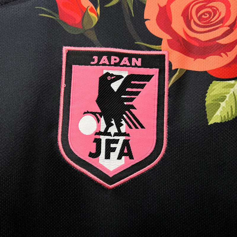 Japan Rose Limited Edition Soccer Jersey 2023/24 - Black