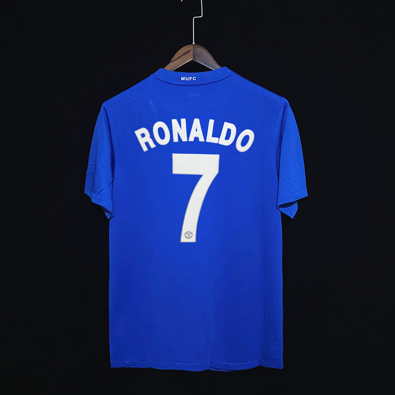 Manchester United Cristiano Ronaldo 7 Retro Away Soccer Jersey 2007-2008
