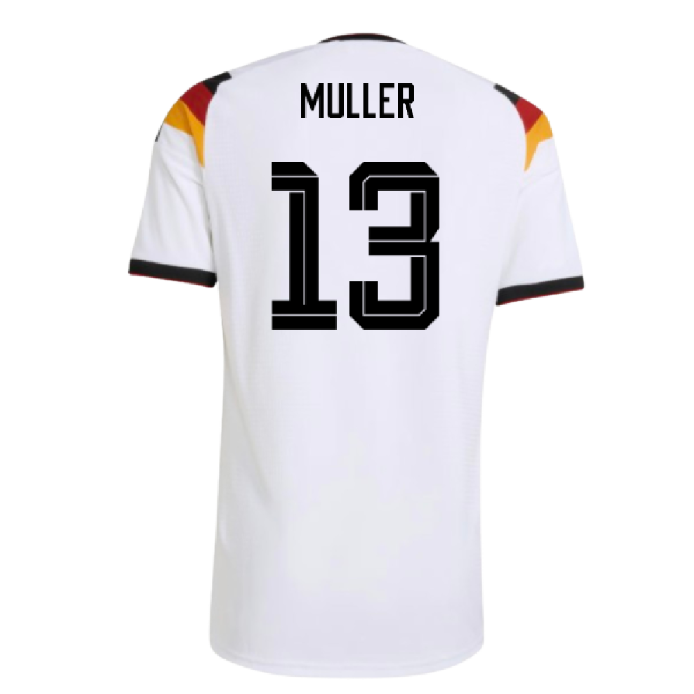 Germany Thomas Müller 13 Home Soccer Jersey World Cup 2026
