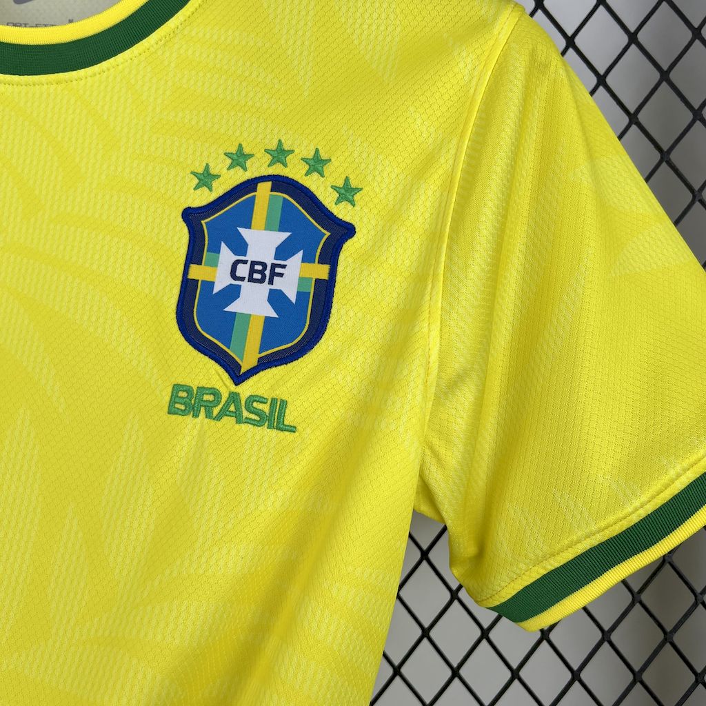 Brazil X Pombo Special Edition Soccer Jersey 2025-2026 - Yellow