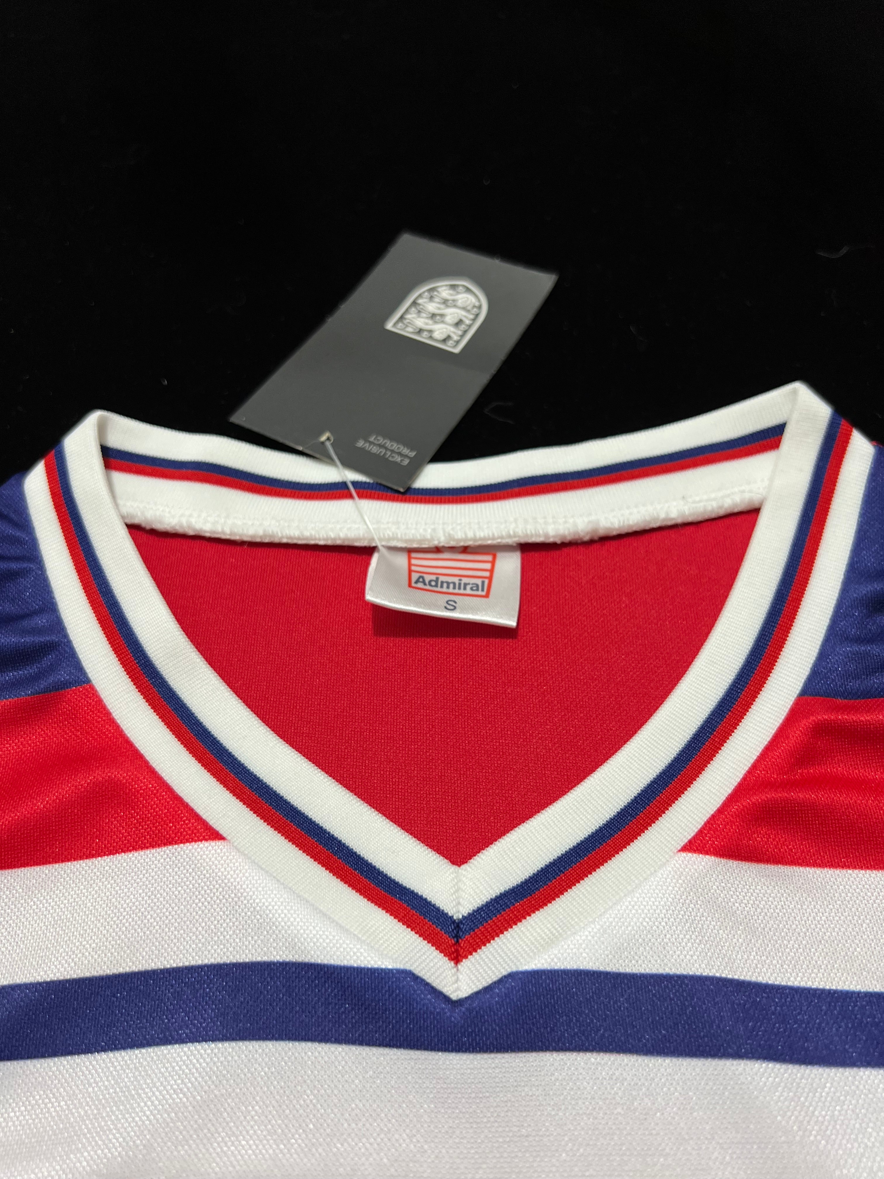 England Retro Away Soccer Jersey World Cup 1982